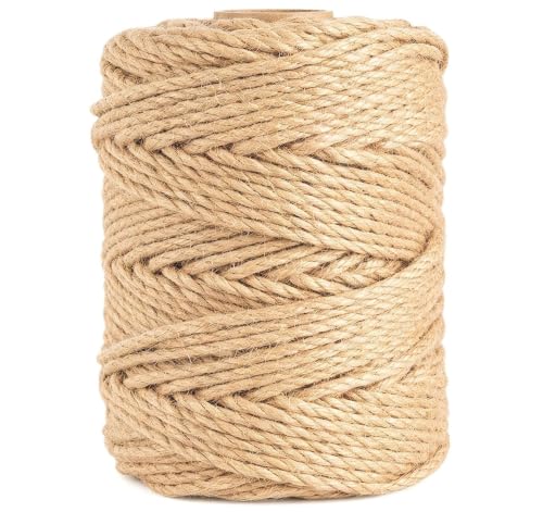 5MM x 197 Feet Natural Jute Twine (197 Foot)