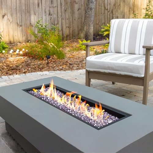 10 lbs High Luster Fire Pit Glass (1/2 inch / Purple)