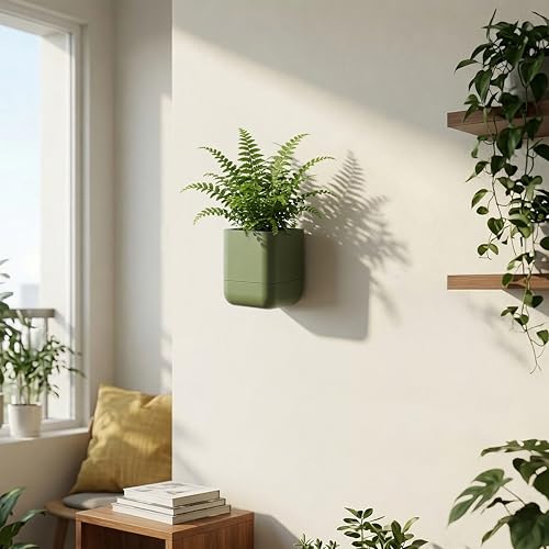 4.5 Inch Wall Mounted Self (4.5" (1 Pack) / Olive)