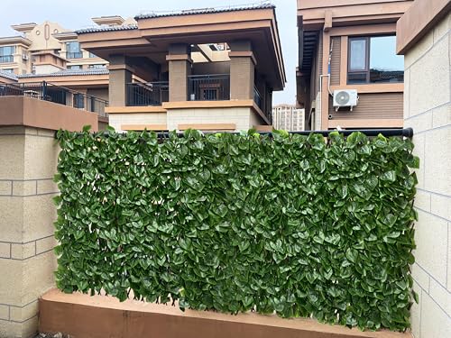 Expandable Fence Privacy Screen for Balcony Patio Outdoor (Green)