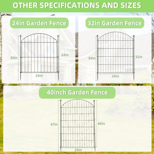 Decorative Garden Fence (17 Sq Ft)