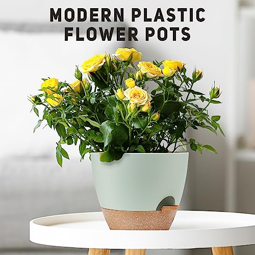 12 inch Large Self Watering Plant Pots