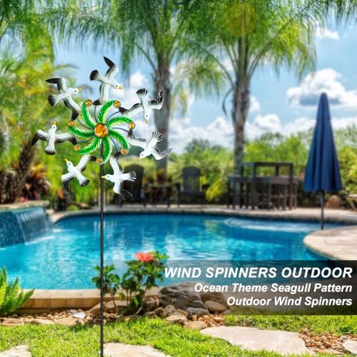 Seagull Wind Spinners (White&black)