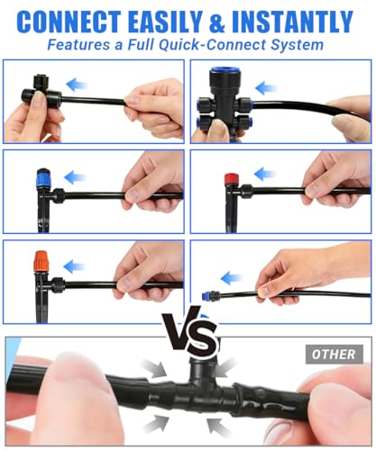 40FT Main tube1 (Drip 40 Nozzles+237FT All Quick-connect)
