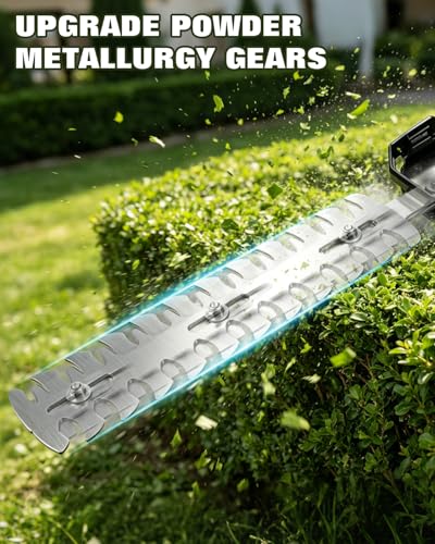 9.1inch Hedge Trimmer Blade Max Cutting Length9.1inch (black)