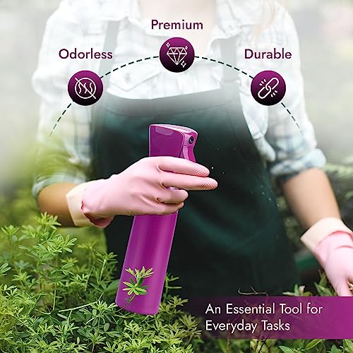 Continuous Mist Purple Spray Bottle 300ml Fine Mist for Hair (Light Purple - 10oz)