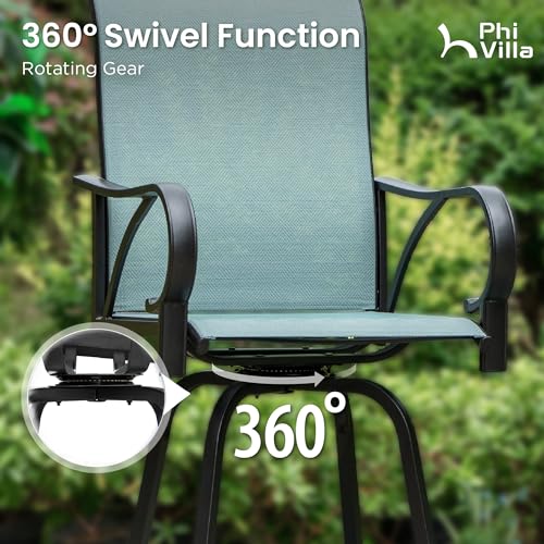 Outdoor Bar Stools Set of 6 (Teal / 6 Piece)