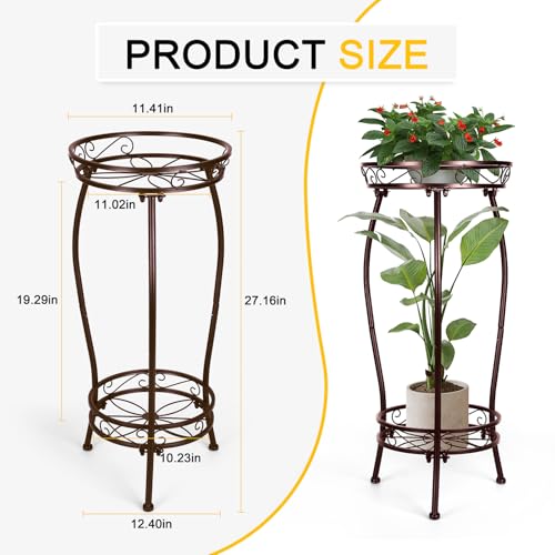 Plant Stand Outdoor Indoor (Bronze)