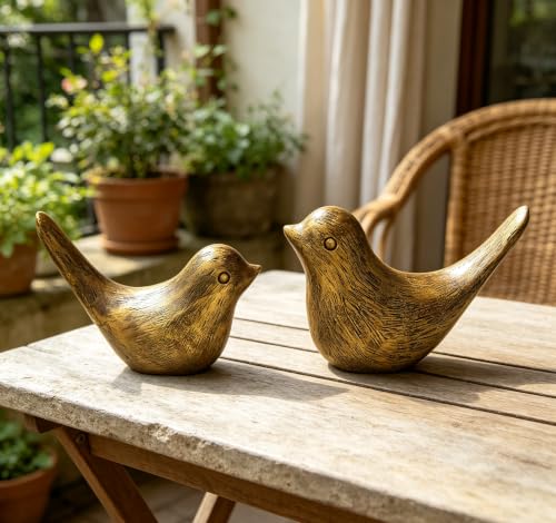 Birds Figurine (Burlywood-b)