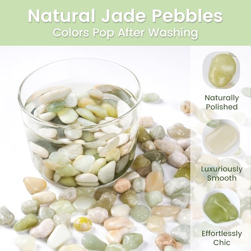 5 LB Jade Pebbles (5 Pounds / Jade)