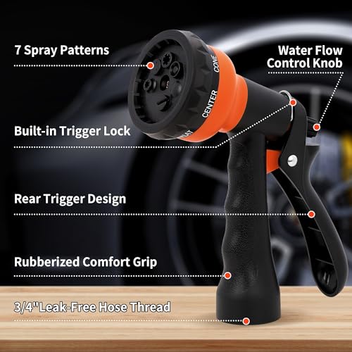 Hose Nozzle 2PK (Orange)