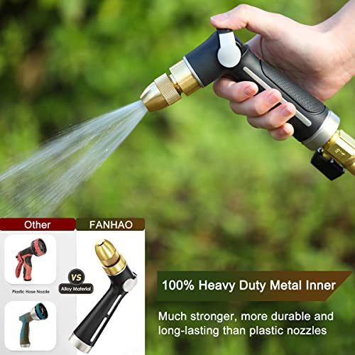 Metal Thumb Control Adjustable Nozzle (Adjustable Tip / Black)