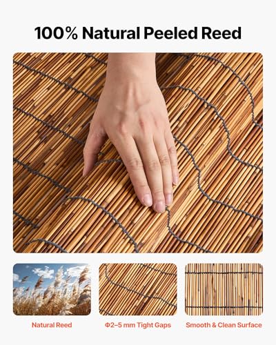 Natural Reed Fencing (Brown / 4ft x 16.4ft x3pack)