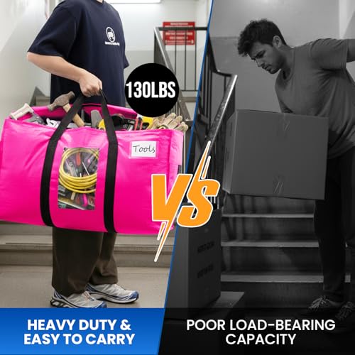 2 Pack Pink Extra Large Moving Bags (2 Count)