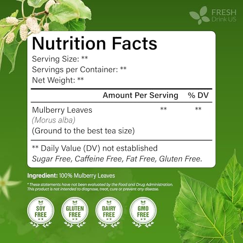 50 Bags Mulberry Leaf Tea (50 Count)