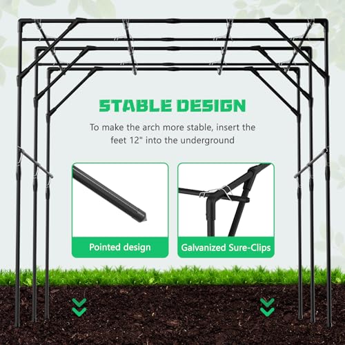 79" H x 79" L Garden Arch Trellis (79" L x 79" W x 79" H)