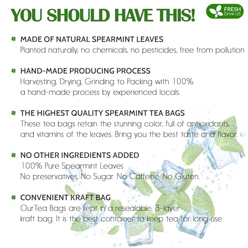 Spearmint Tea Bags (120 Tea Bags)
