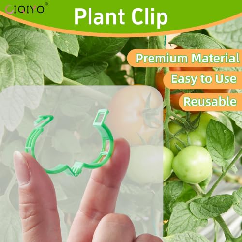 Plant Support Clips (Light Green)