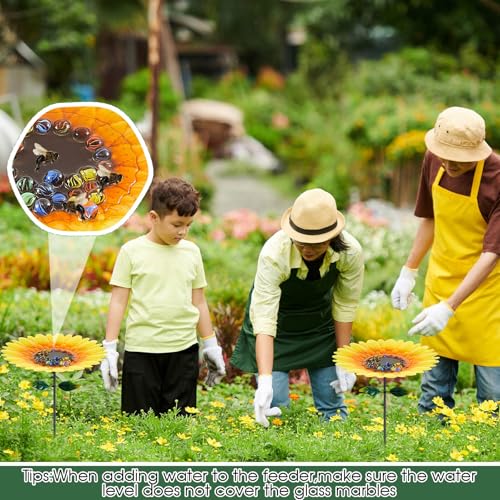 Bee Watering Station (Yellow / Sunflower)