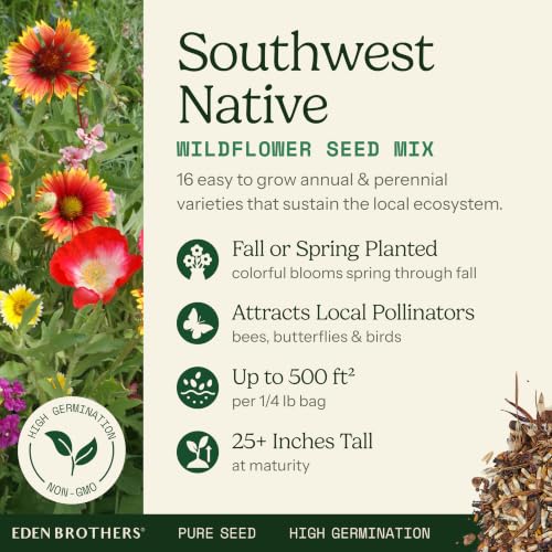 Native Southwest Wildflower Seed Mix (1 Ounce / Native Southwest)