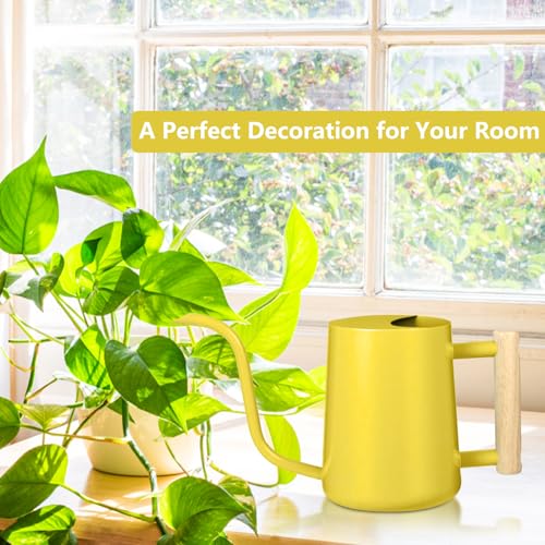 Watering Can Indoor Plants (Yellow)