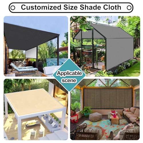 90% Sun Shade Cloth with Grommets
