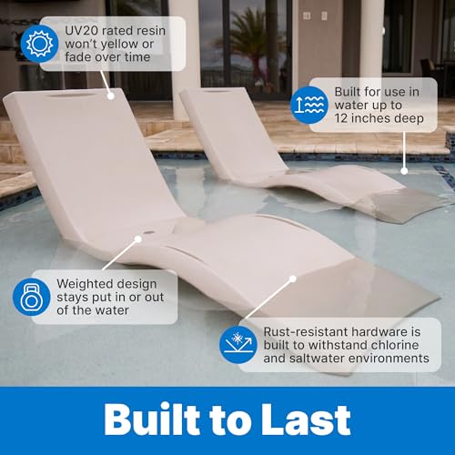 Vero Pool Lounger (Tan / Pool Lounger)