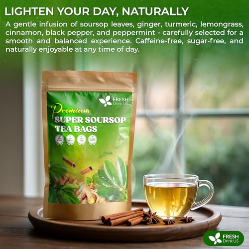 Super Soursop Herbal Tea (40 Tea Bags)