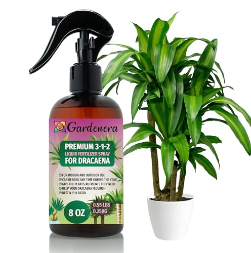 Professional Dracaena Spray Fertilizer Mist for Home Gardening (8 Fl Oz)