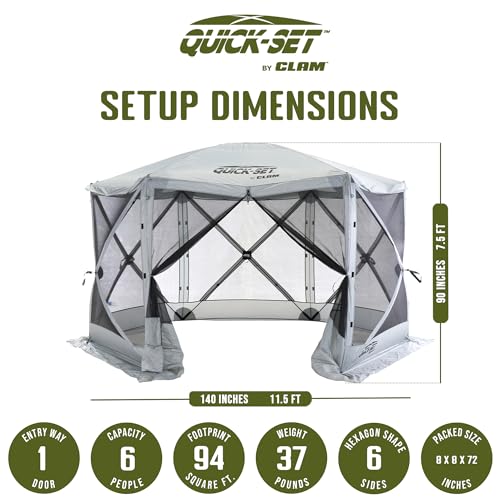 Escape Screen Tent (Gray)