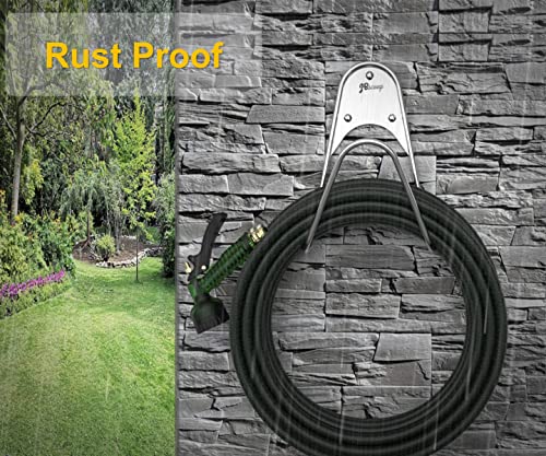 Garden Hose Holder Stainless Steel Small Wall Mount Garden Hose Hook