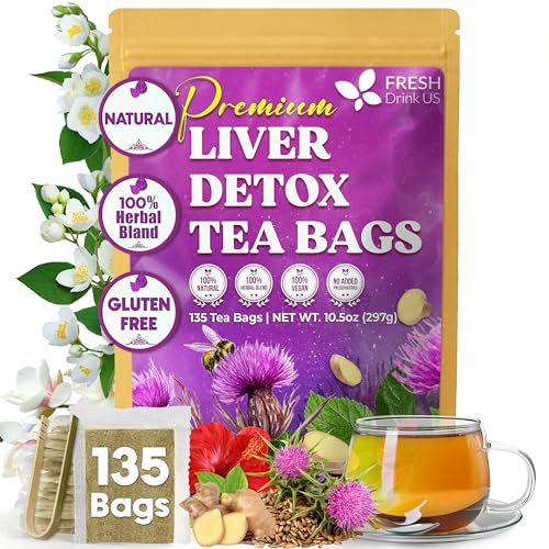Premium Liver Detox Tea Bags (135 Tea Bags)