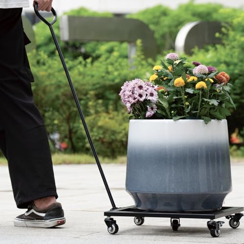 16" Square Plant Cart with Wheels (16in)