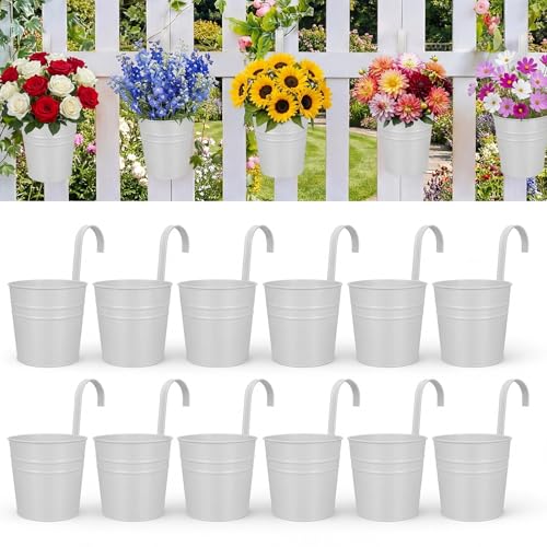 Hanging Flower Pots (White(5in))