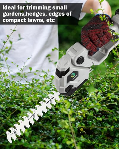 9.1inch Hedge Trimmer Blade Max Cutting Length9.1inch (black)