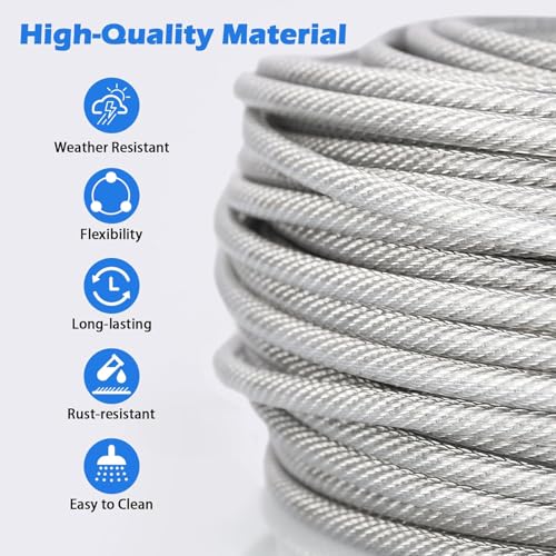 3 16" Wire Rope Clips Kit (3/16in X 100ft)