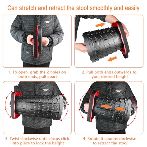 Upgraded Collapsible Stool