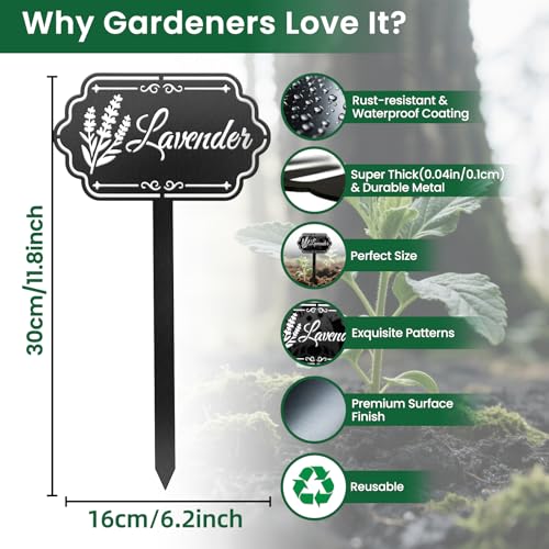 Lavender Garden Plant Marker (Lavender)