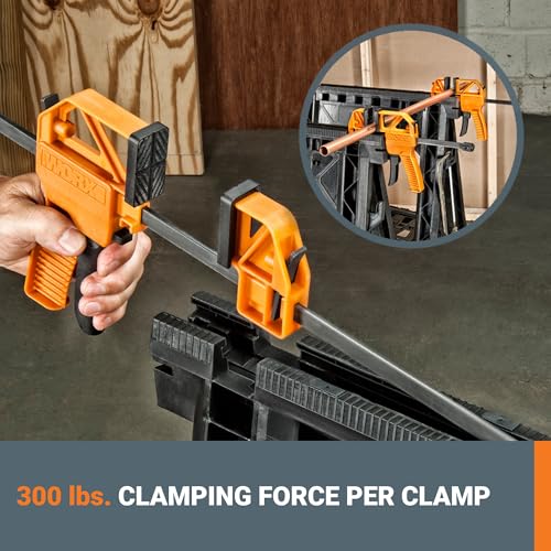 Clamping Sawhorses (Clamping Sawhorses + Triangle Ruler)
