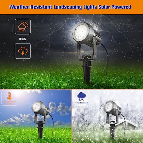 Solar Spot Lights Outdoor 2 (2 Count)