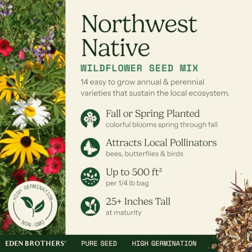 Native Pacific Northwest Wildflower Seed Mix (1 Ounce / Native Northwest)