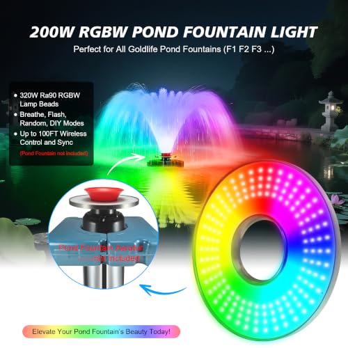 Pond Fountain Aerator Lights (Rgbw)