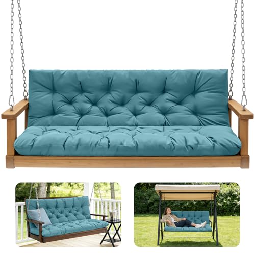 Porch Swing Cushions (Lake Blue / 40x 40 inches)