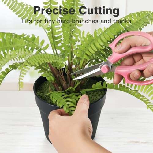 Flower Scissors (1 Pack / Pointed-pink)