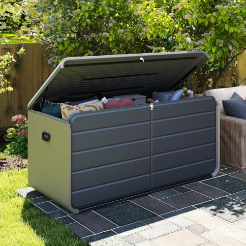 Domi 160 Gallon Resin Deck Box (160 Gallon)