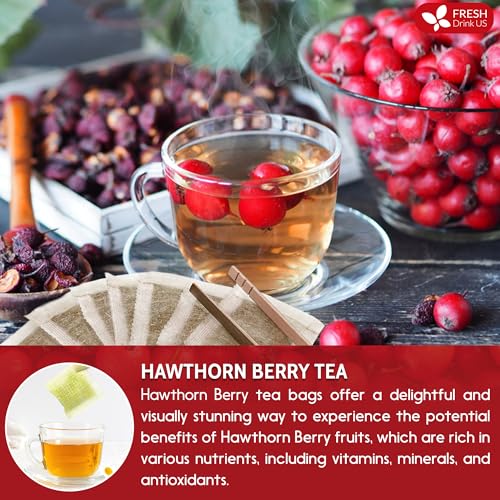 Premium Hawthorn Berry Tea (75 Tea Bags)