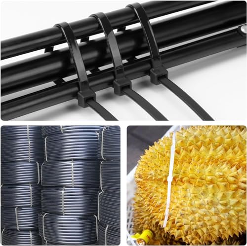 12 inch Blue Zip Ties Heavy Duty 100 PCS (100 Count)