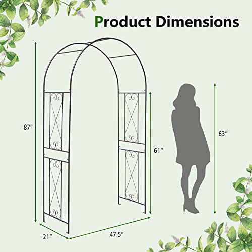 Garden Arch Trellis (47.5"W x 87"H)