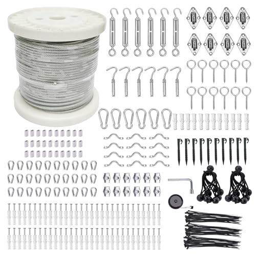 5 32" Wire Cable Rope Kit (300 Foot)