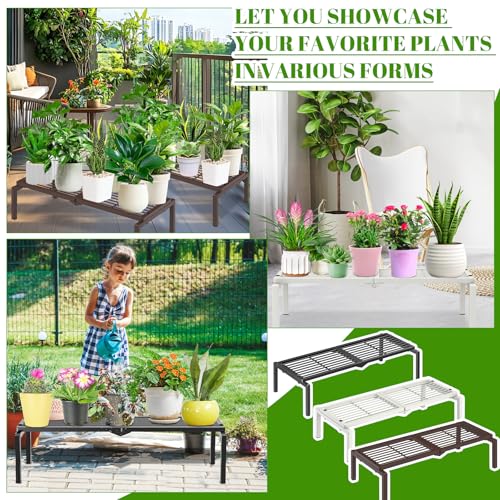 1 Tier Metal Plant Stand Indoor Outdoor